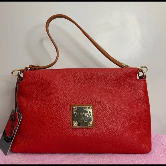 Valentina Bags Valentina Made In Italy Leather Crossbody Bag Poshmark